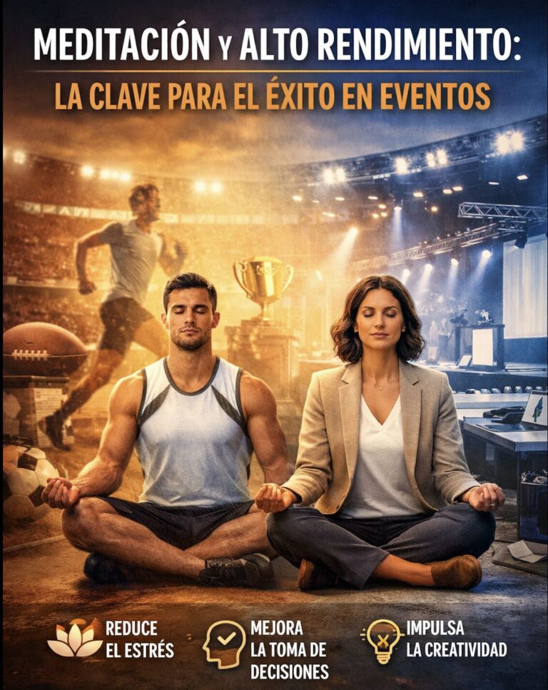 Meditación y Alto Rendimiento: La Clave para el Éxito en Eventos