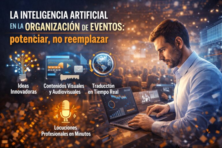 La Inteligencia Artificial en la organización de eventos