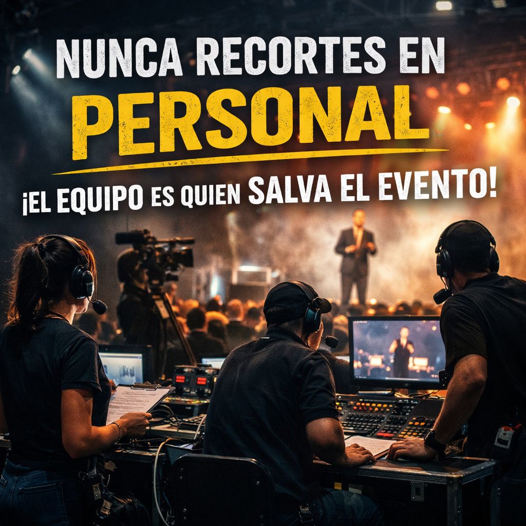 Nunca recortes en personal