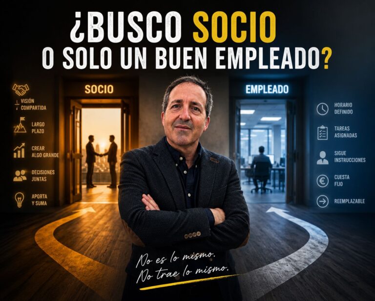 Busco socio